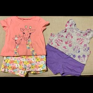 ☀️ 2 Summer Outfits - 2T/24 mos.🦒